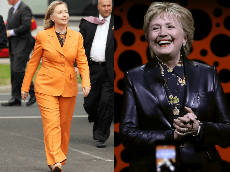 En un artículo de Huffington Post, la periodista
<a href="http://www.huffingtonpost.com/entry/hillary-clinton-leather_us_58dbaf2ee4b0cb23e65d0848?section=us_style&" target="_blank"><b> Jamie Feldman</b></a>
<b> </b>analiza cómo Hillary Clinton sigue enviando mensajes con su manera de vestir.