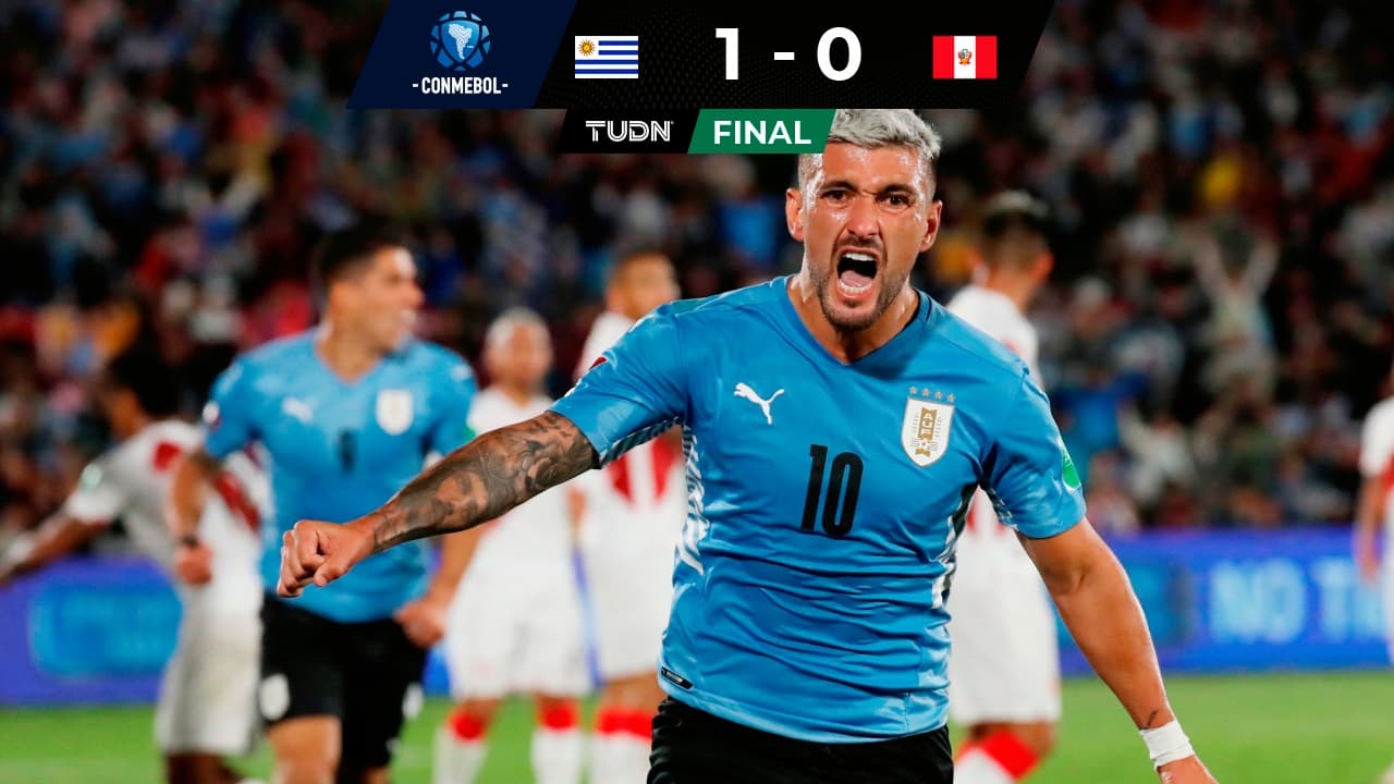Uruguay 1-0 Perú Eliminatorias Conmebol: Jugadas, goles y resultado