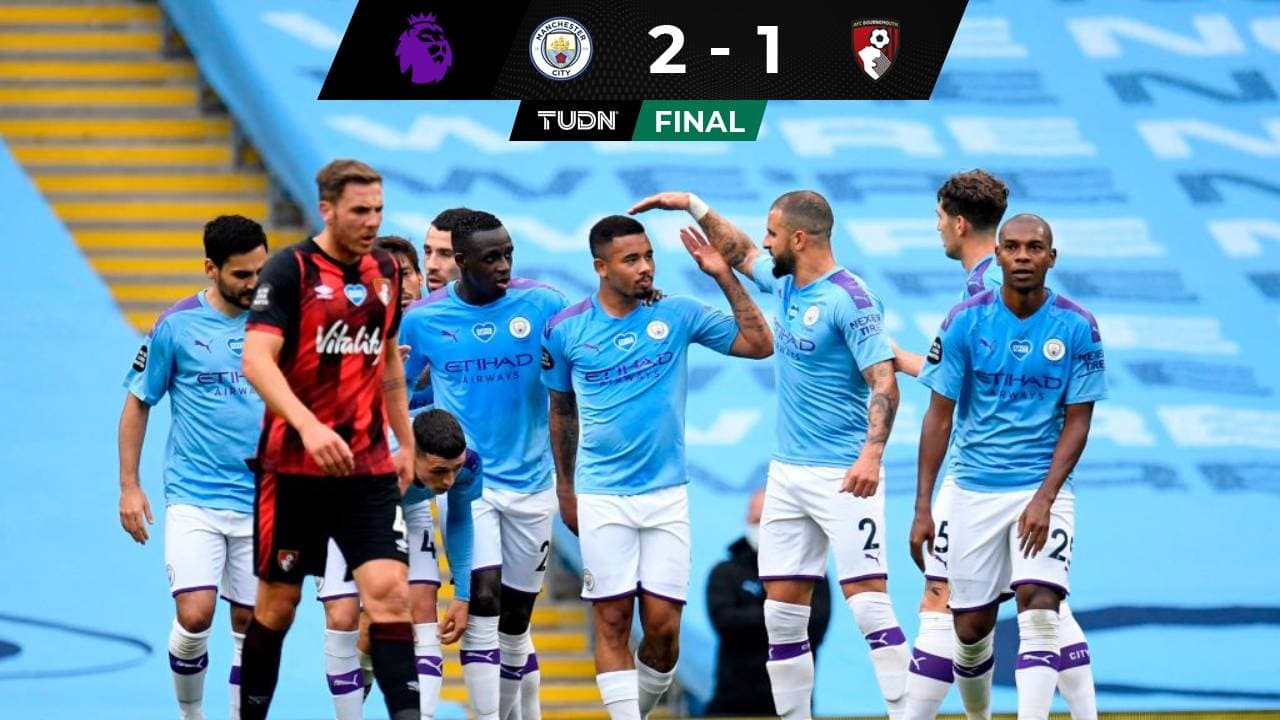 El City venció al Bournemouth y lo dejó cerca del descenso