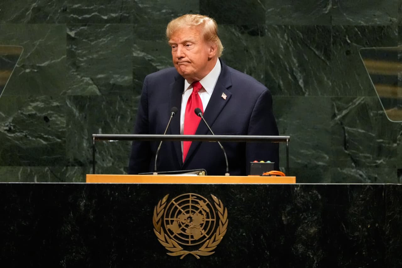 Donald Trump se debate entre conducir a Irán "al infierno" o reconstruir un gran país: las claves de su discurso ante la ONU