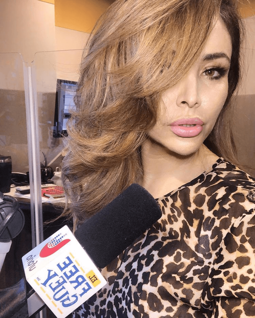 La locutora es toda una tigresa.