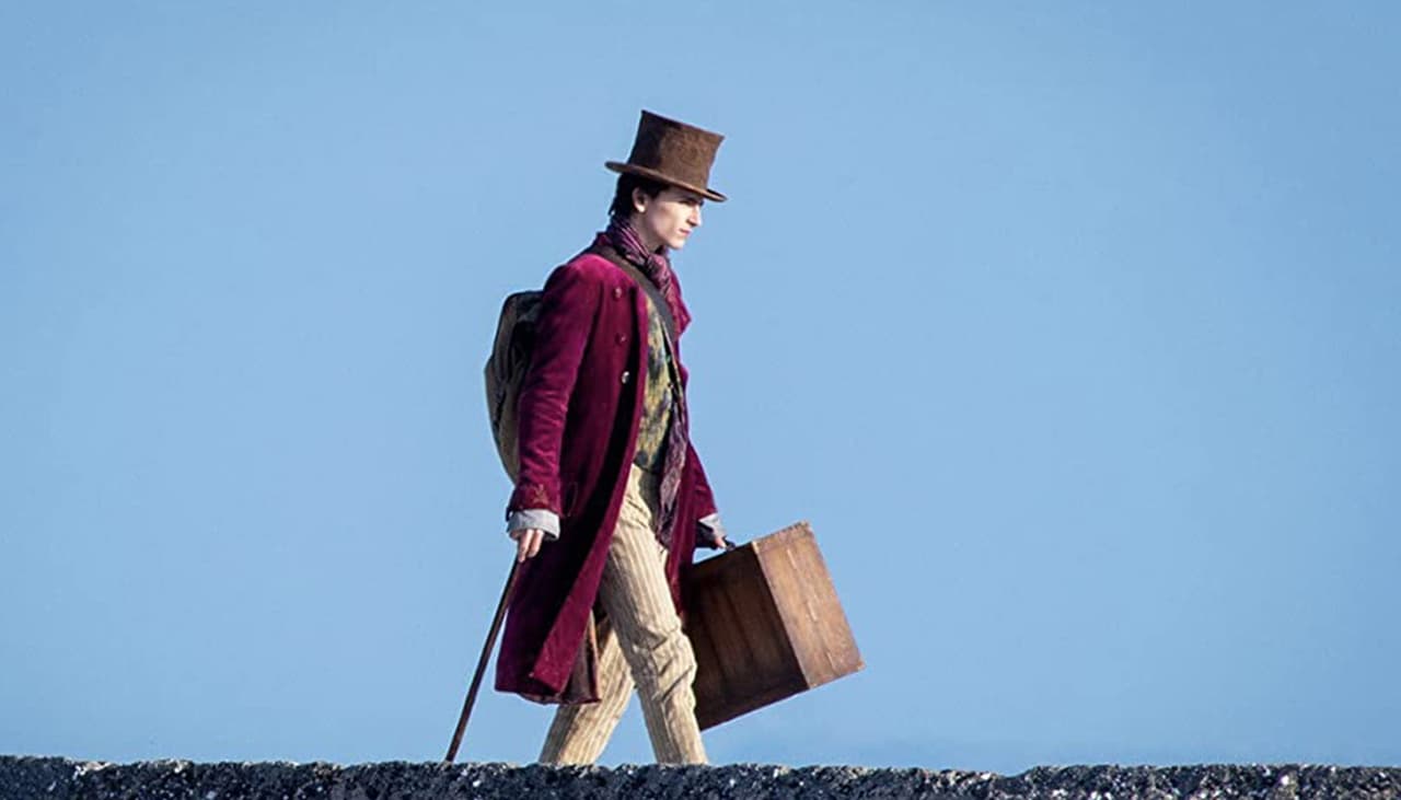 Cena do filme "Wonka"