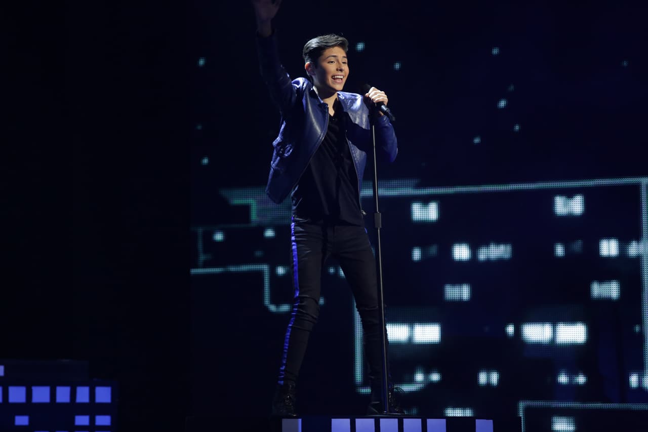 Como siempre, le inyectó toda su energía a su presentación.