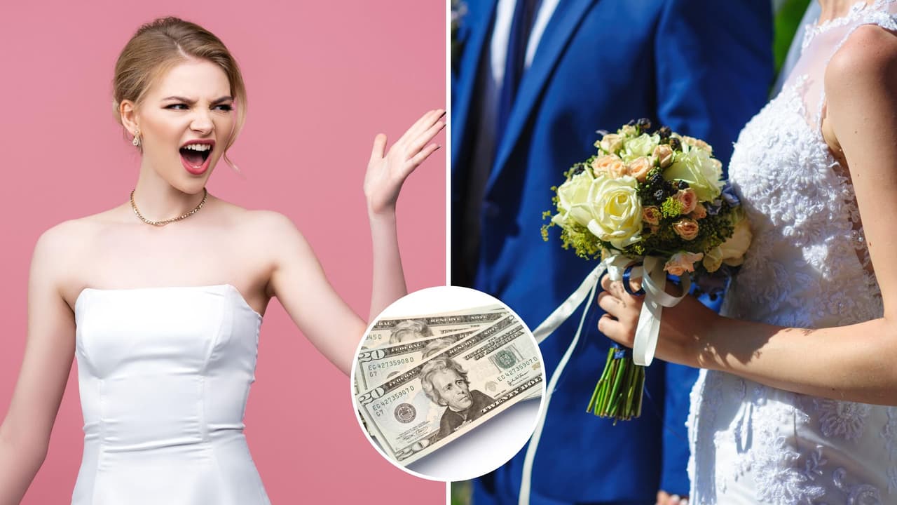 Novia organiza boda de lujo y cobra más de mil dólares a sus invitados para entrar: se negaron y ella enfureció