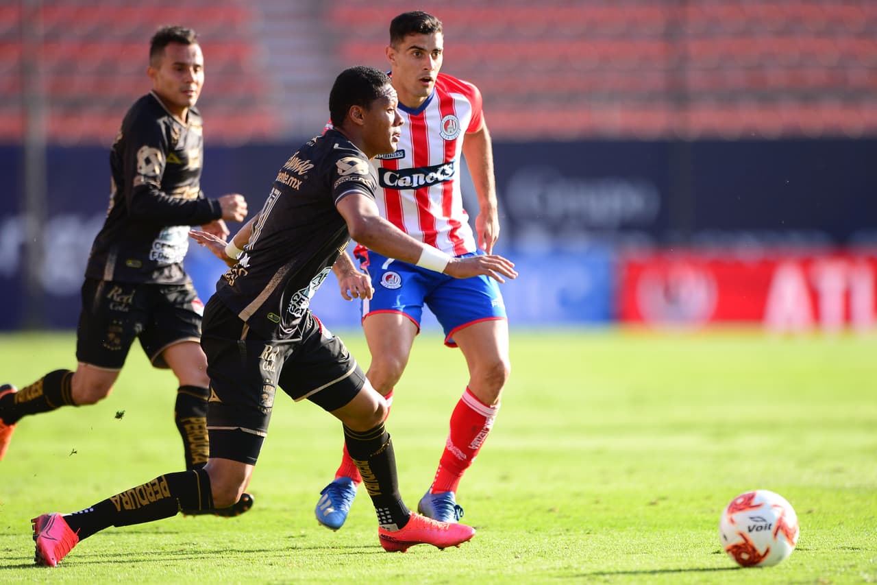 Con goles de Ángel Mena y Jean Meneses, la Fiera consigue llevarse los puntos en su visita al Atlético San Luis.