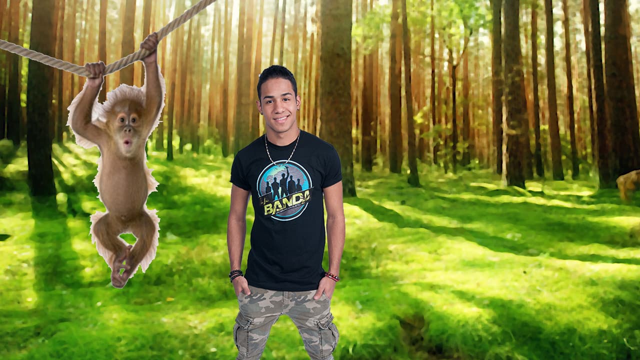 Richard sería el chico más cool si tuviera un monito como mascota.