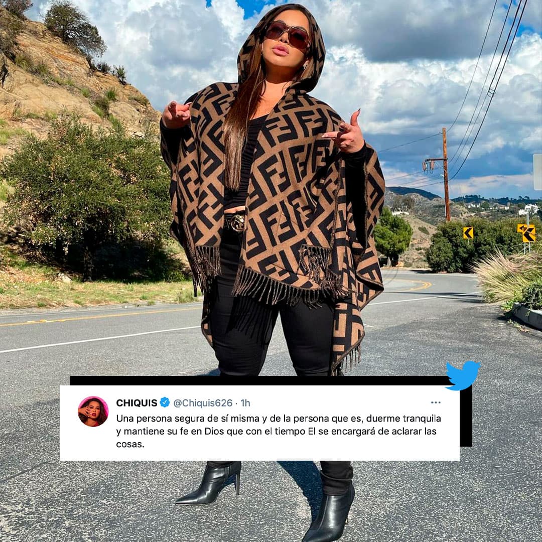 “Una persona segura de sí misma y de la persona que es, duerme tranquila y mantiene su fe en Dios, que con el tiempo ÉL se encargará de aclarar las cosas”, finalizó.