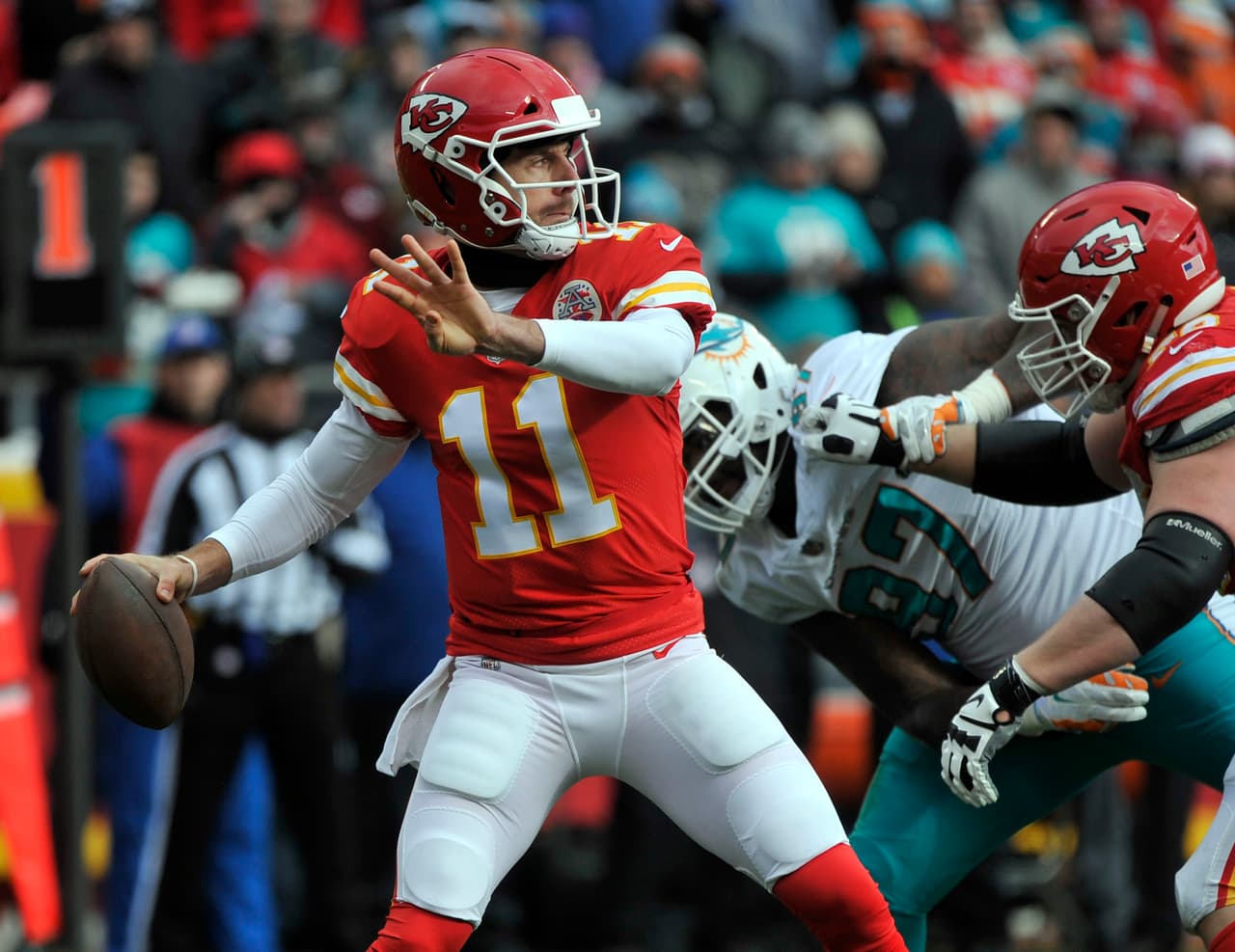 Kansas City vence a Miami y se lleva el título de la AFC Oeste... otra vez