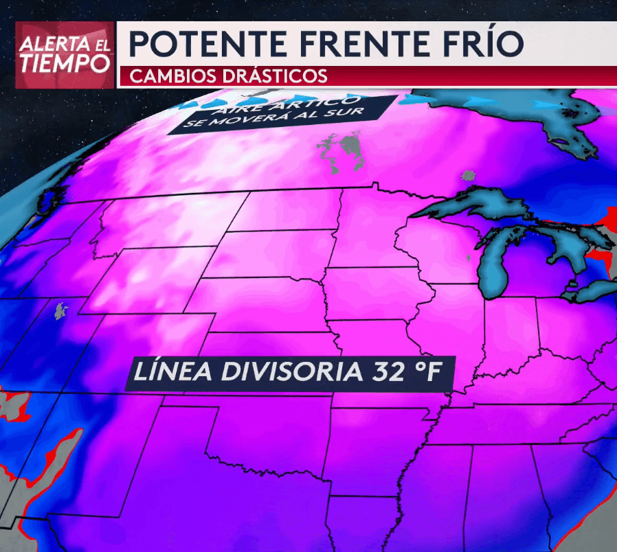 Fuertes vientos y frío congelante tras el paso del sistema invernal por el área de Chicago