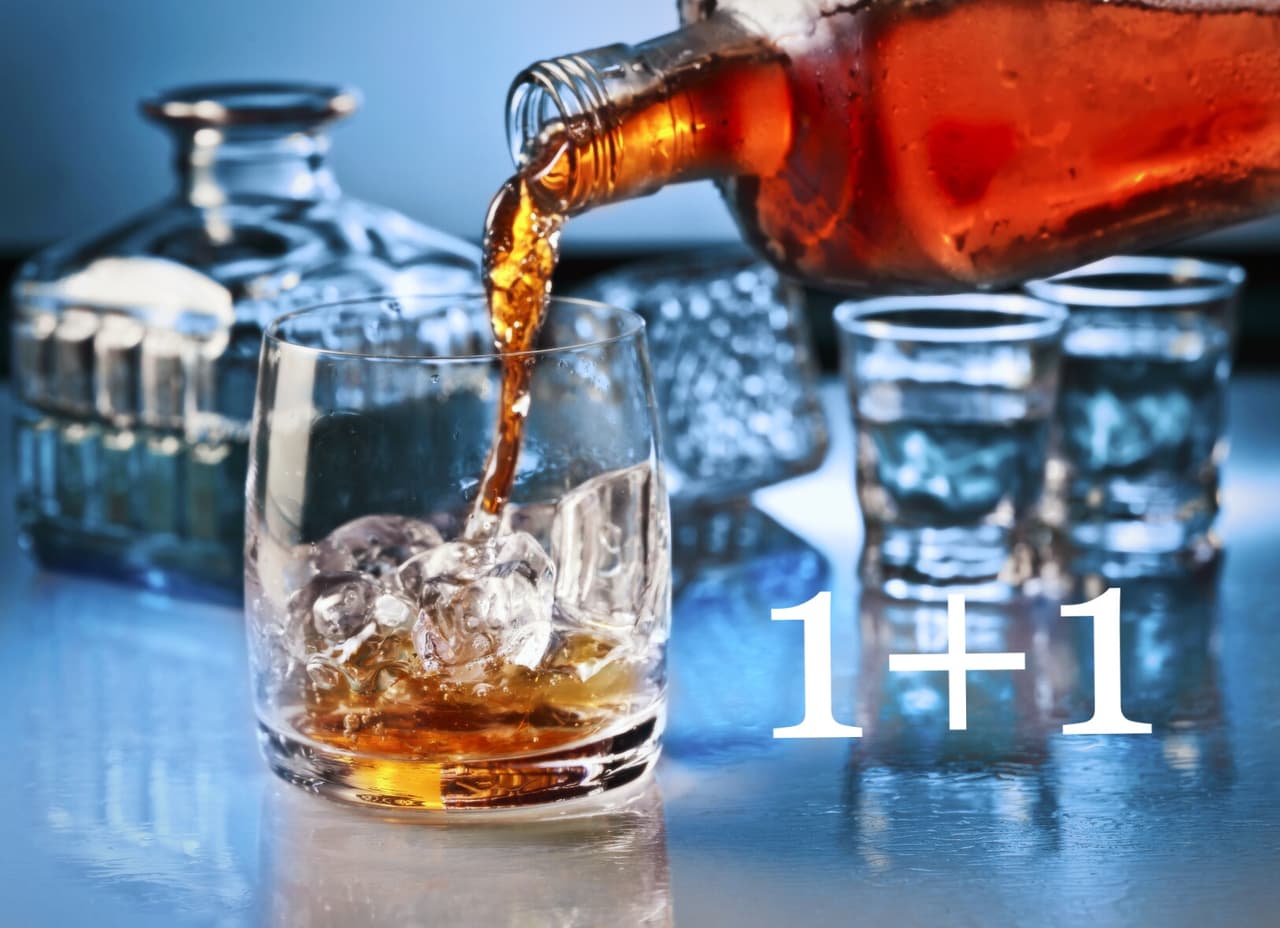 1+1=2 grandes drinks para este fin de semana
