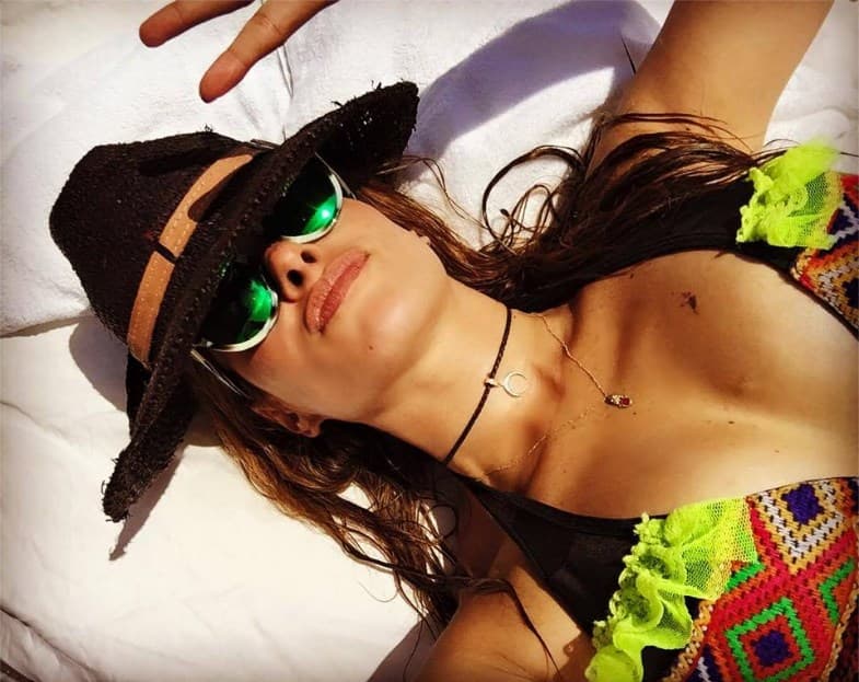 Galilea deleitó a todos con sus sensuales y reveladoras fotografías.