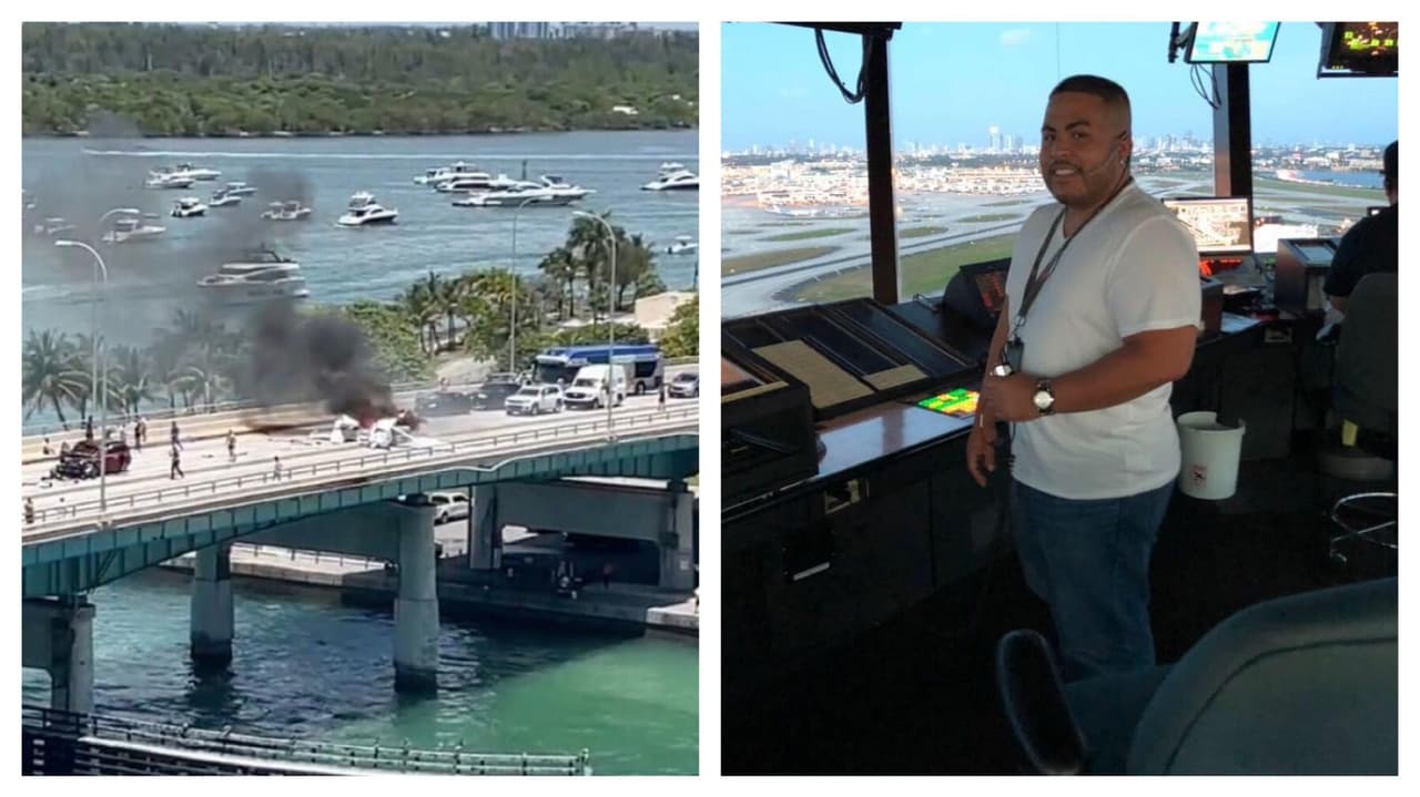Otro ocupante de la aeronave, Narciso Torres un controlador aéreo de 36 años,
<a href="https://www.univision.com/local/miami-wltv/1-muerto-y-5-heridos-por-accidente-de-avioneta-en-puente-de-haulover-beach-video?pp" target="_blank">perdió la vida en el lugar. </a>