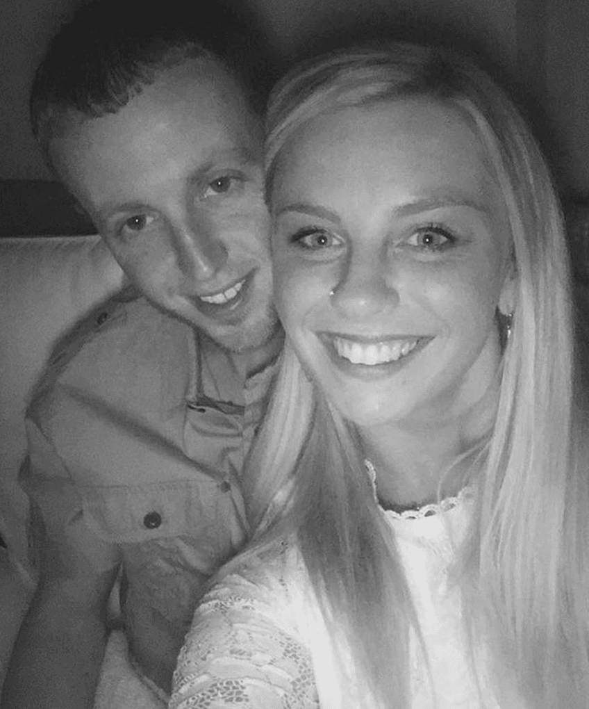 Carissa Gill y Randy son una pareja de novios de Pennsylvania, Estados Unidos.