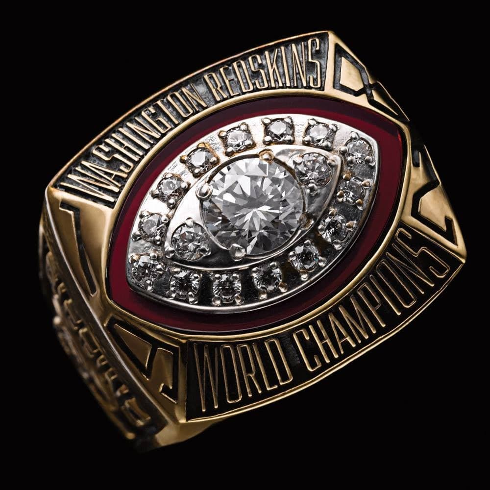 Super Bowl XVII | La colección completa de todos los anillos del Super Bowl.