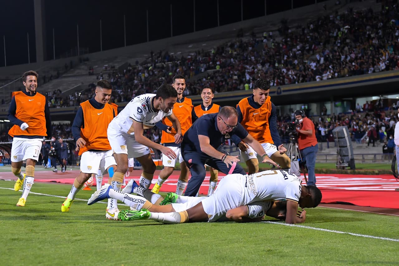 Tigres le empató sobre la hora a Pumas con gol de Gignac en partido adelantado de la Jornada 16 del Apertura 2022; Dinenno había adelantado a los universitarios.