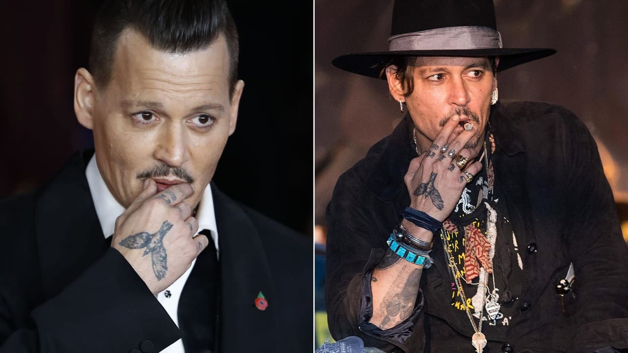 ¿Qué significan los tatuajes de Johnny Depp? Uno es en honor a 'Piratas del Caribe'