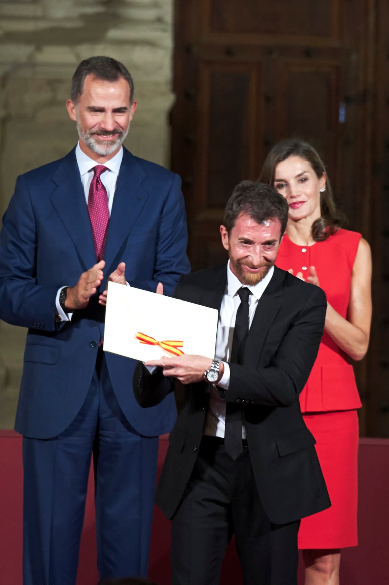 Pablo Motos, presentador y humorista español que ha sido incluso reconocido por la realeza de su país.