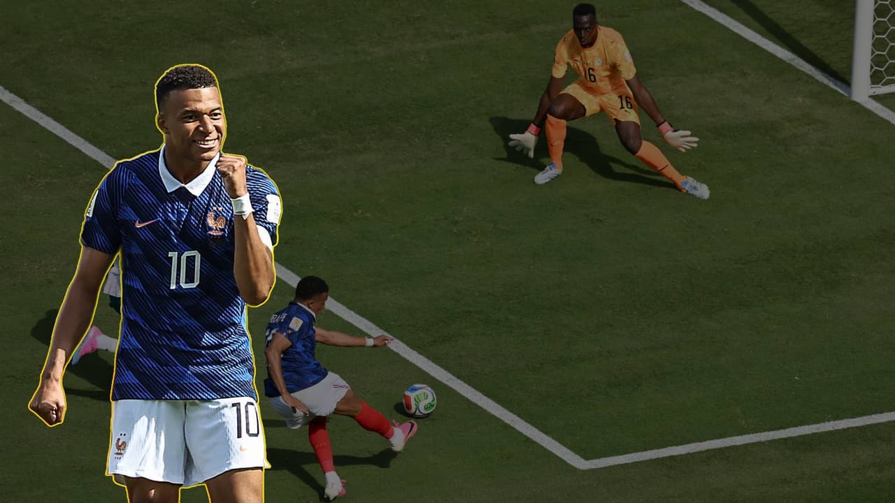 Mbappé superó a Messi con dos Mundiales menos