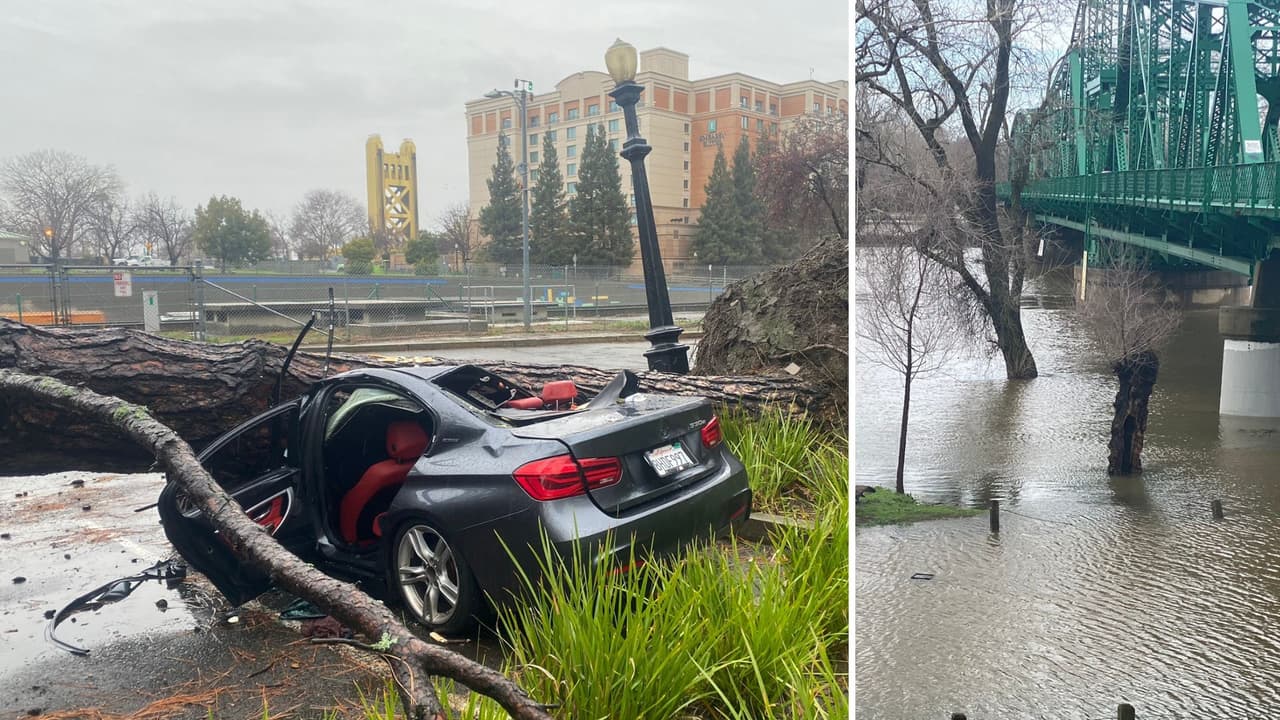 Nueva alerta de inundaciones y fuertes vientos por las tormentas del fin de semana en el Norte de California
