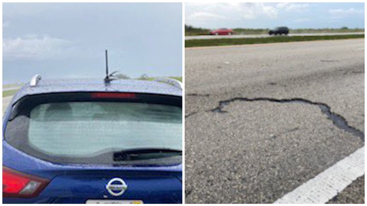 Un rayo abre una zanja en la I-75 durante las lluvias: siga estas medidas para proteger su vida