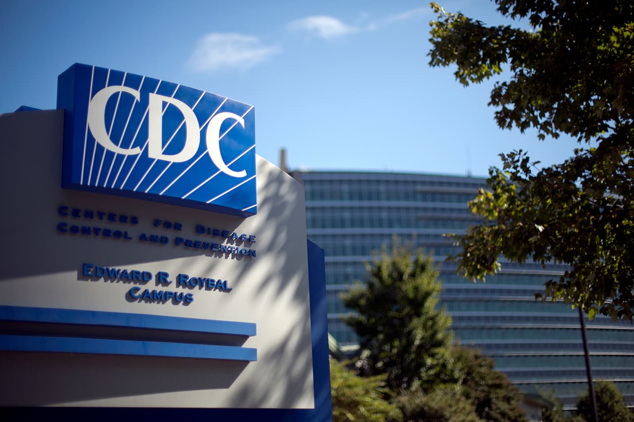 Archivo de la entrada a los Centros para el Control y la Prevención de Enfermedades (CDC) en Atlanta.
