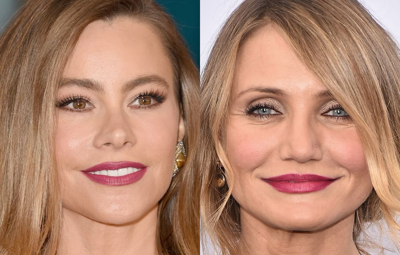 Sofía Vergara VS Cameron Diaz. Edad: 44.