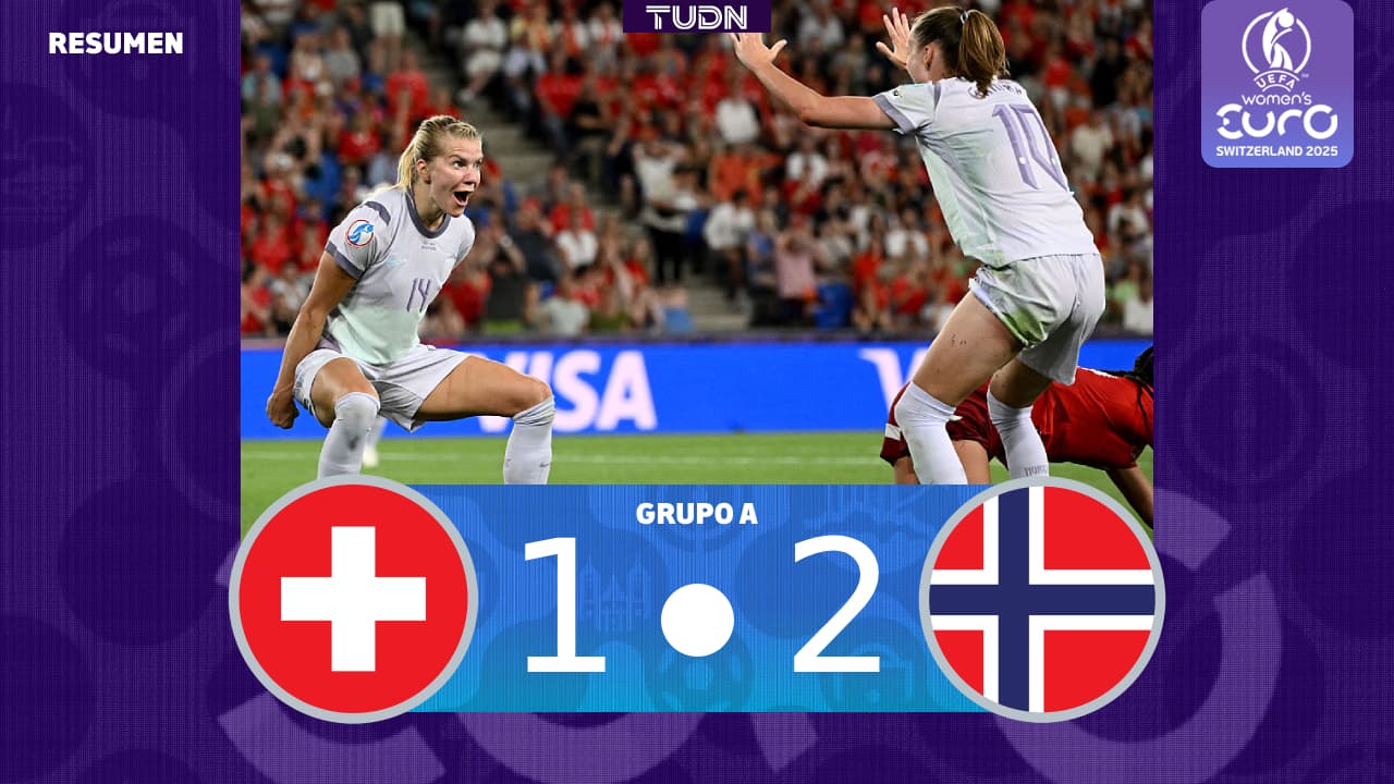 Suiza abre su Euro femenina con partido de locura y derrota ante Noruega