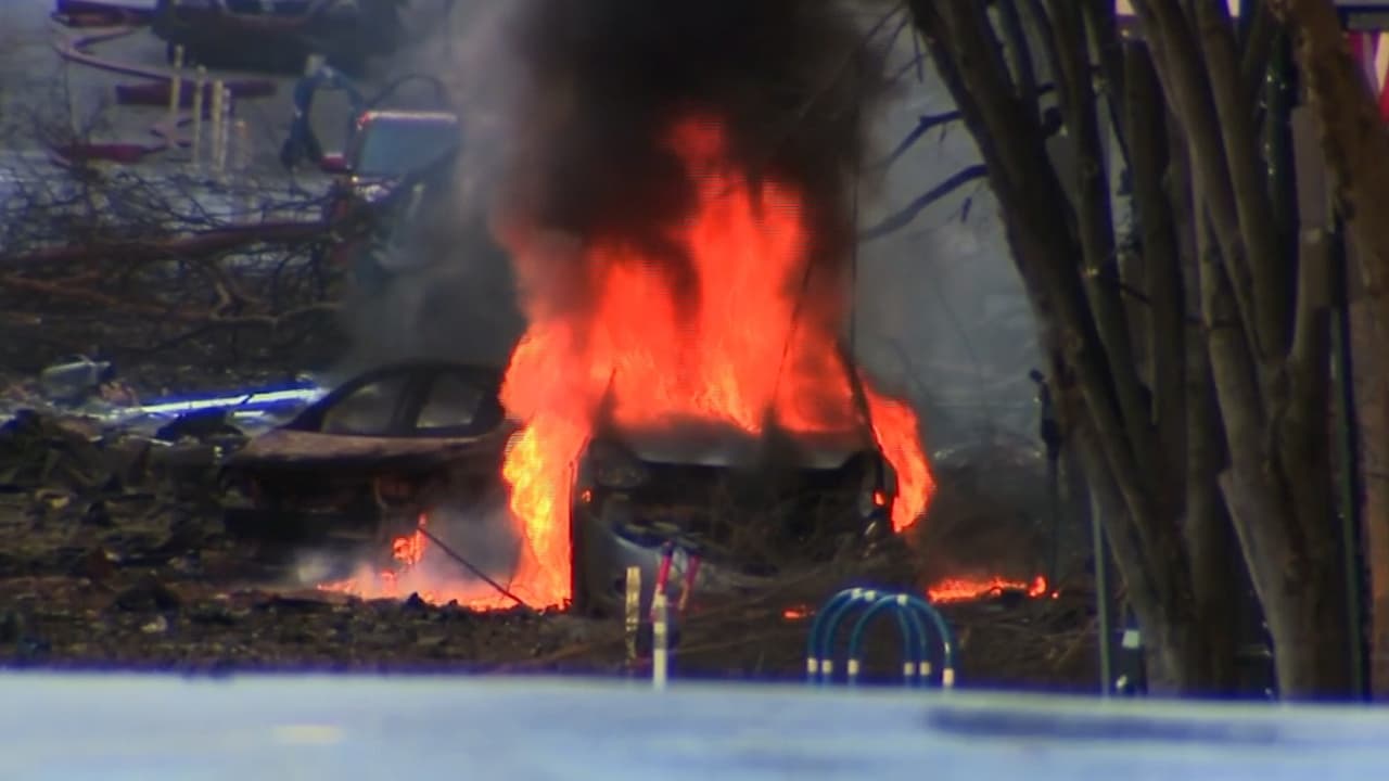"Fue intencional": esto es lo que se sabe de la explosión de un carro en el centro de Nashville