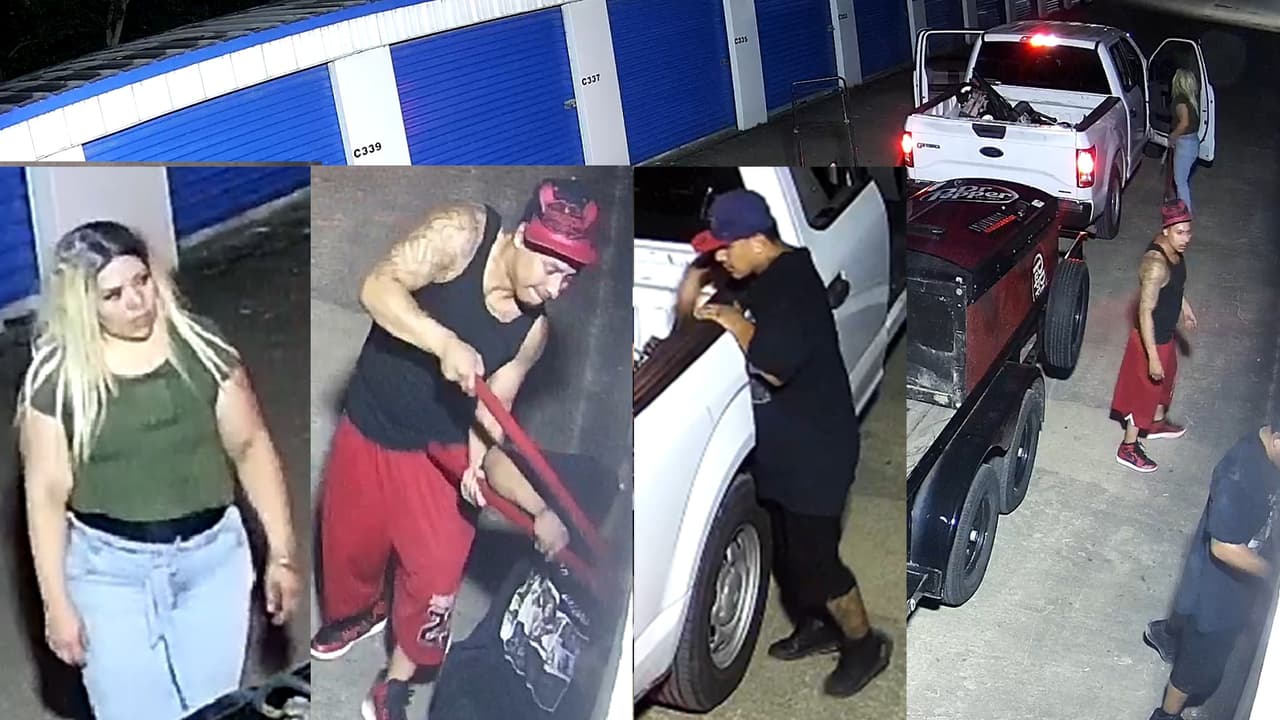 Buscan a una mujer y dos hombres sospechosos de robar unas bodegas al suroeste de Houston