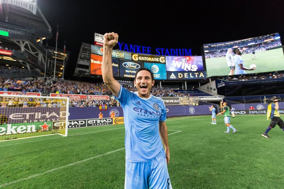 Un Frank Lampard recuperado y líder fogonea las victorias a lo grande de New York City FC