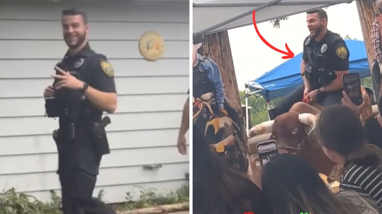 Vecinos se quejan con la policía por el ruido de una fiesta mexicana: oficiales se unen a festejo