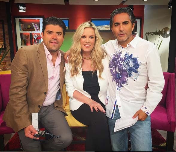 El programa se puso súper interesante con la visita de Rebecca de Alba.