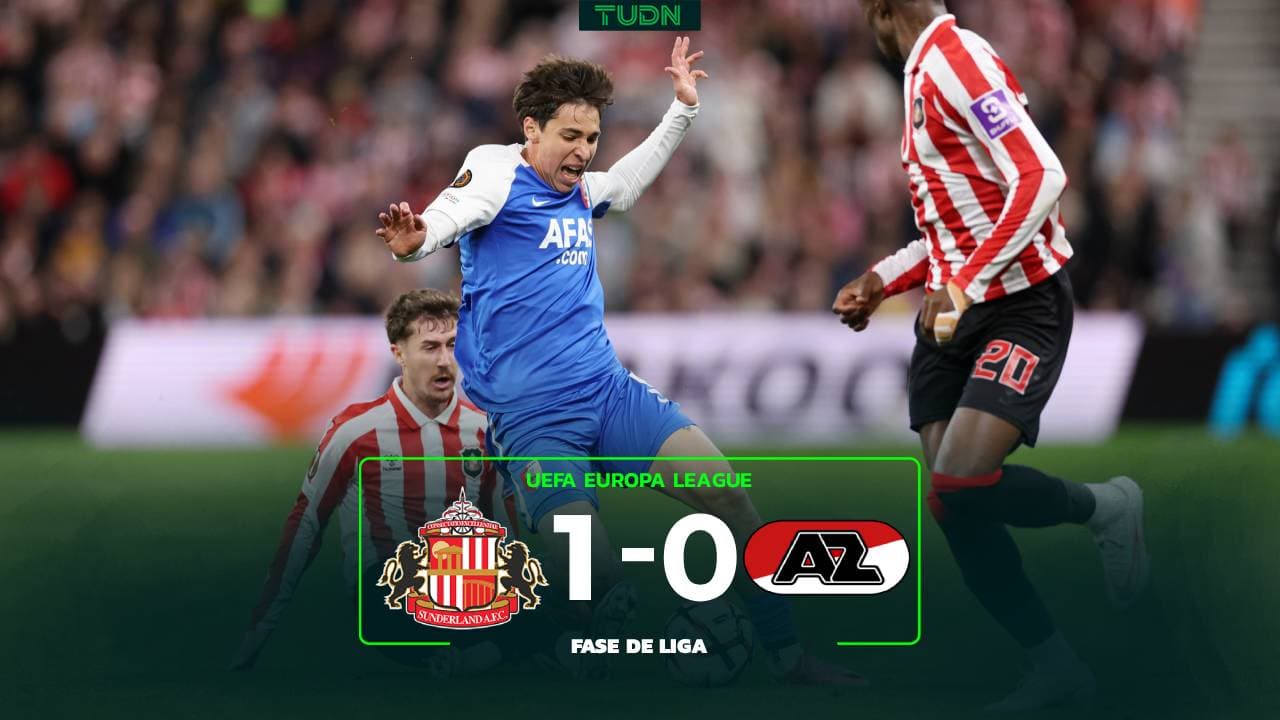 Sunderland vs. AZ Alkmaar: Mateo Chávez es titular en su debut en la UEFA Europa League