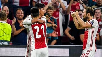 Edson Álvarez anotó en su debut en Champions League. El mexicano abrió el marcador en la eliminatoria ante el APOEL y mantiene al Ajax en la siguiente fase.