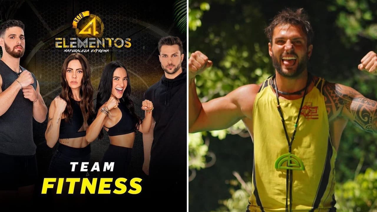 Nicola fue parte del equipo 'Fitness' en 'Reto 4 Elementos'