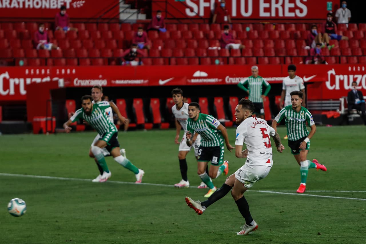 El partido rompió cuando Lucas Ocampos anotó al minugo 56 desde el punto penal.