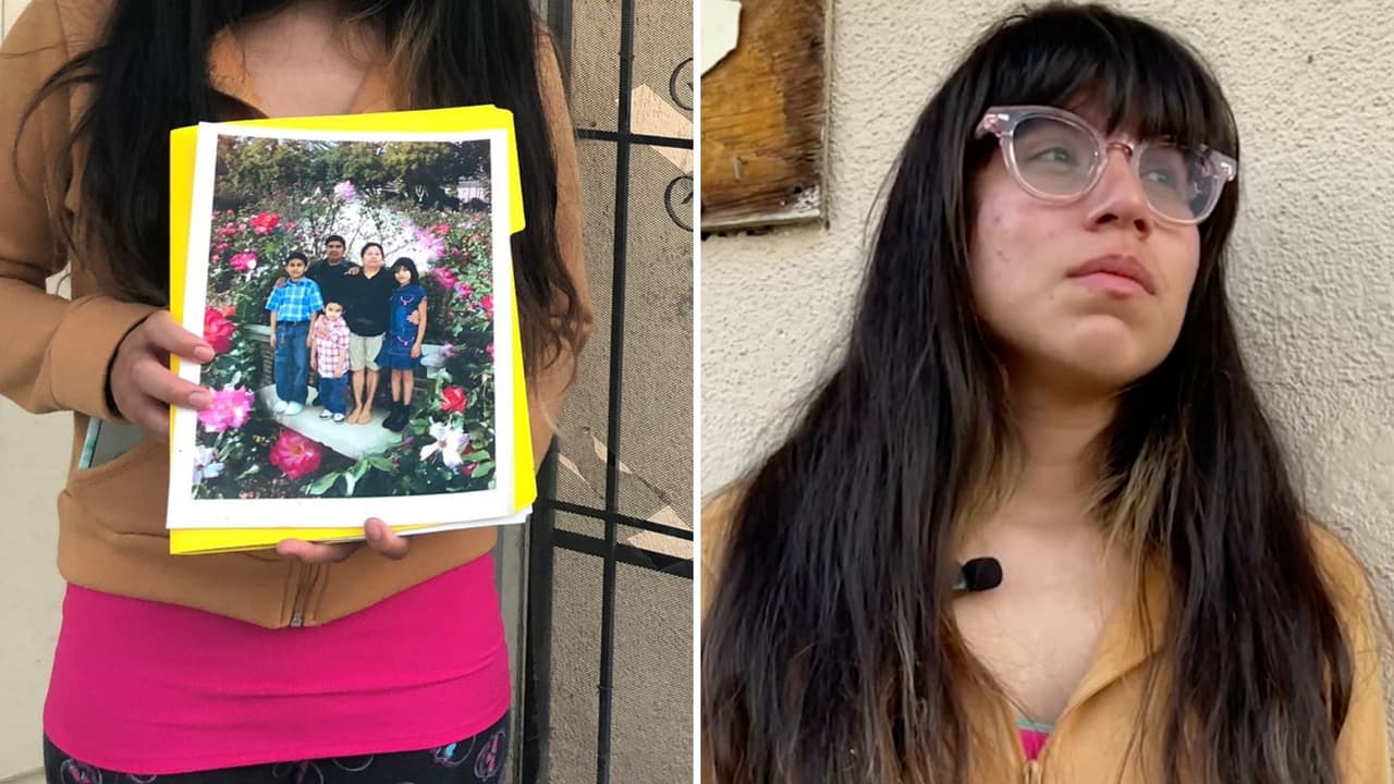 “La miré más cerca en su cara y miré que no estaba bien. Saqué mi teléfono para llamar al 911 (…). Me quedé con ella, le estaba tratando de hablar, pero se miraba como si no me podía ver (…)”, dice la joven.