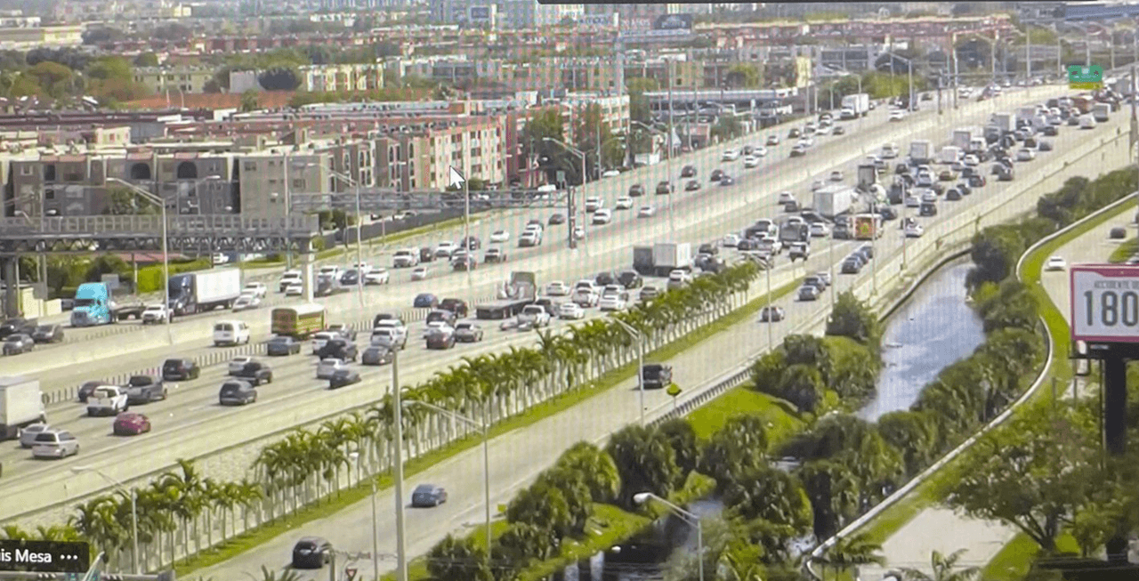 Tiroteo en la autopista Palmetto deja un muerto y una persona herida