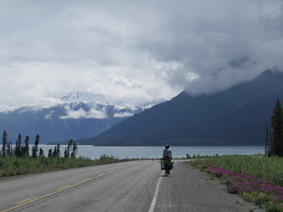 De Alaska a Argentina en bicicleta
