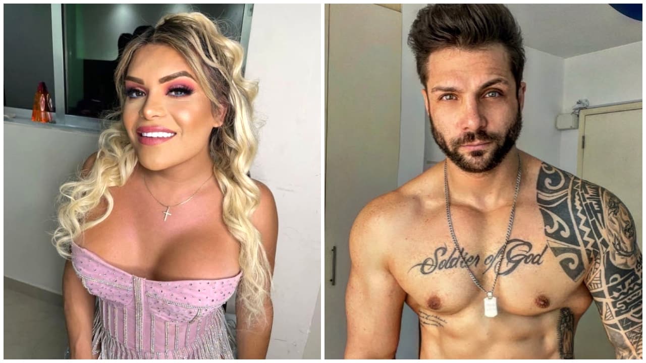 Wendy Guevara y Nicola Porcella.