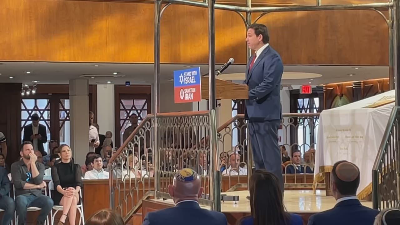 Gobernador DeSantis condena ataques a Israel y propone nuevas sanciones contra Irán