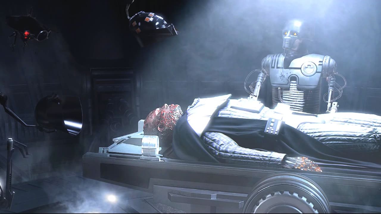 Con su traje Darth Vader puede sobrevivir en el espacio o debajo del agua sin problemas.