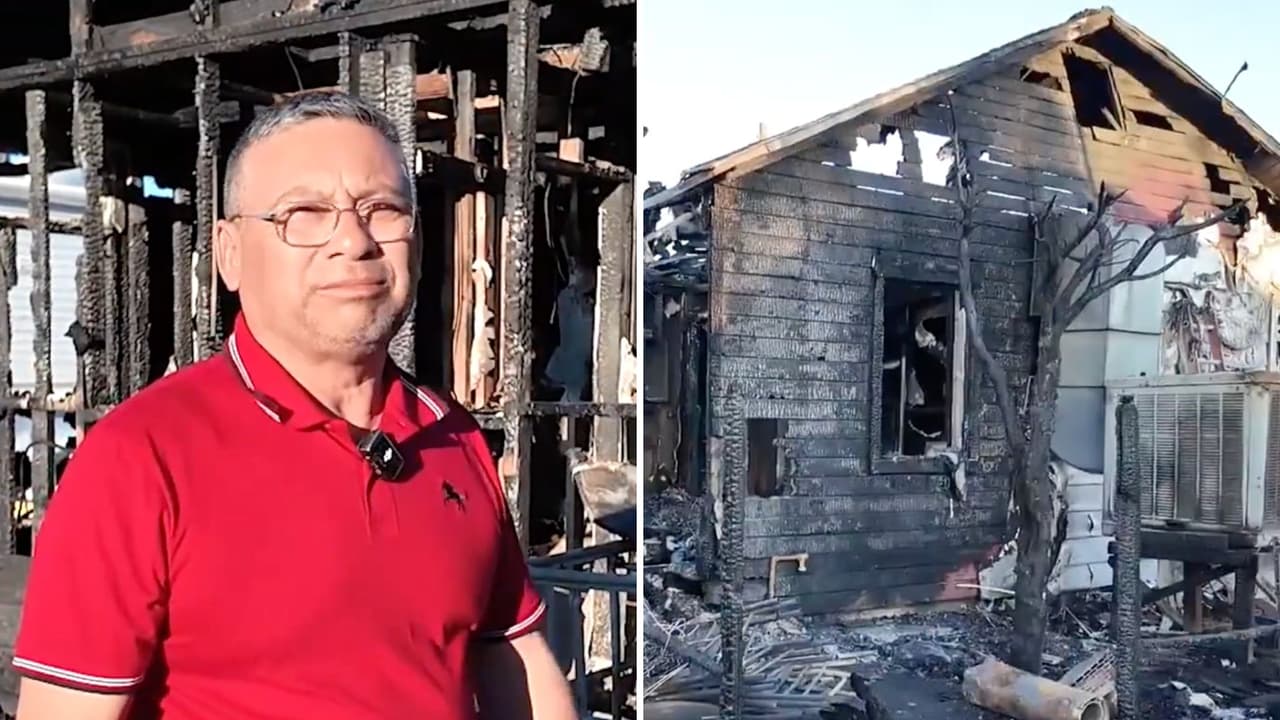 “Estábamos dormidos”: Familia de trabajadores agrícolas pierde su casa tras incendio en el Valle Central