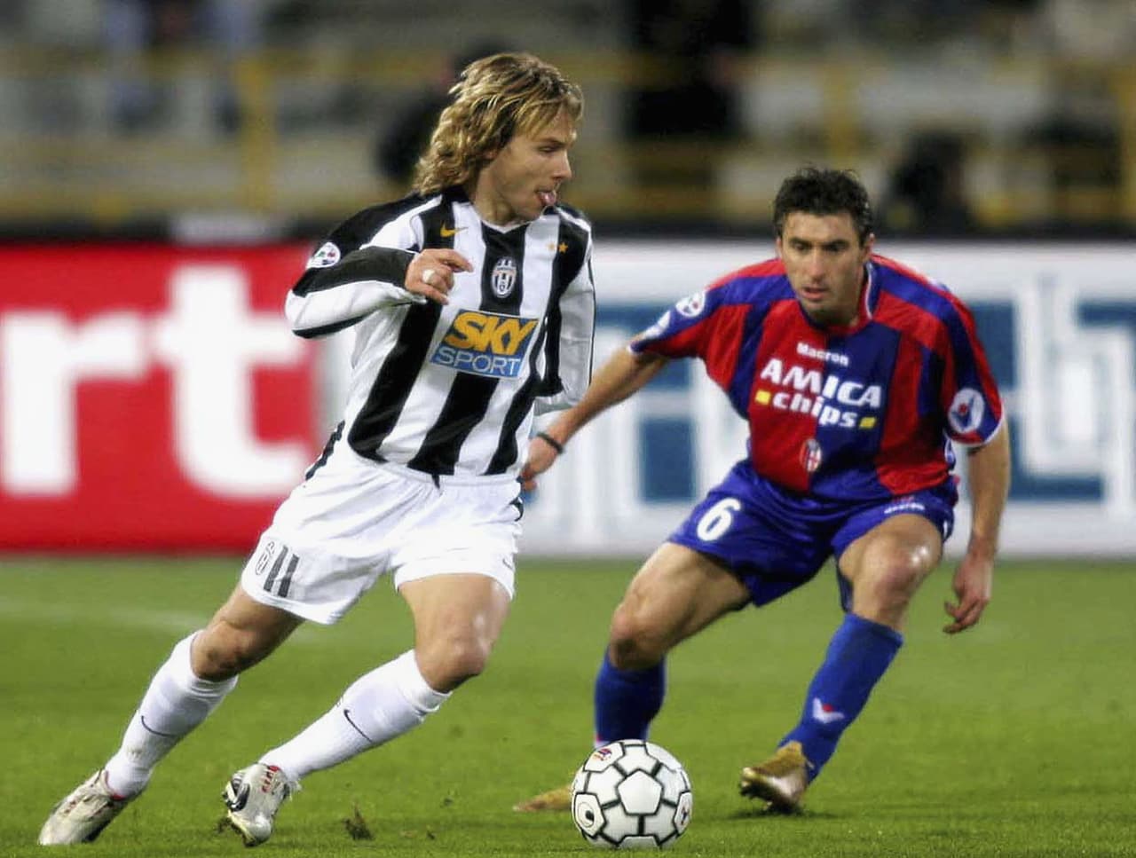 En el 2004, Pavel Nedved con Juventus (República Checa, 32 años)