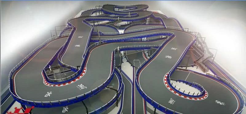 Pista de Go Karts más grande del mundo abrirá en Nueva Jersey este año