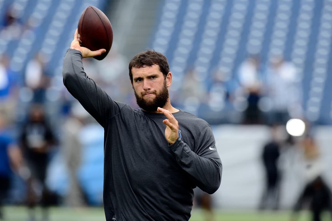 Andrew Luck en la lista de cuestionables para juego contra Jaguars