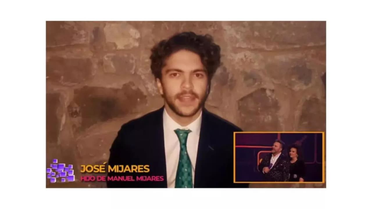 Así fue la aparición de José Manuel en la final de Juego de Voces.