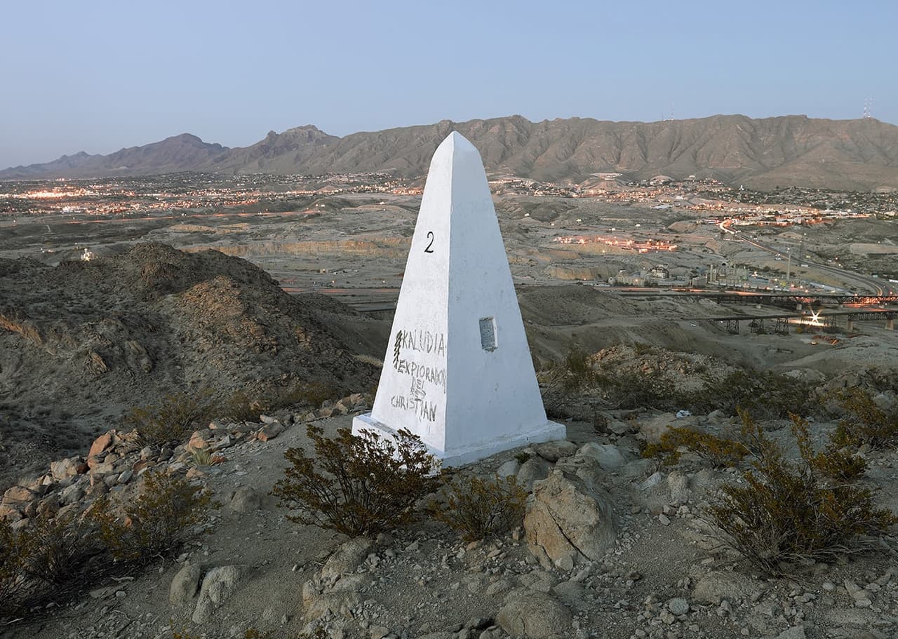 Monumento fronterizo número 2 | 3 de noviembre de 2012 |
<b>Montecristo Rey, cerca de El Paso, Texas.</b>