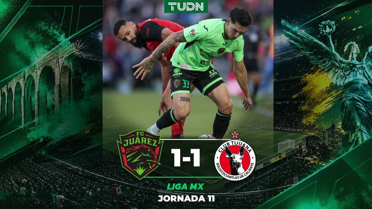 Xolos compromete lugar en zona de Liguilla al empatar con FC Juárez