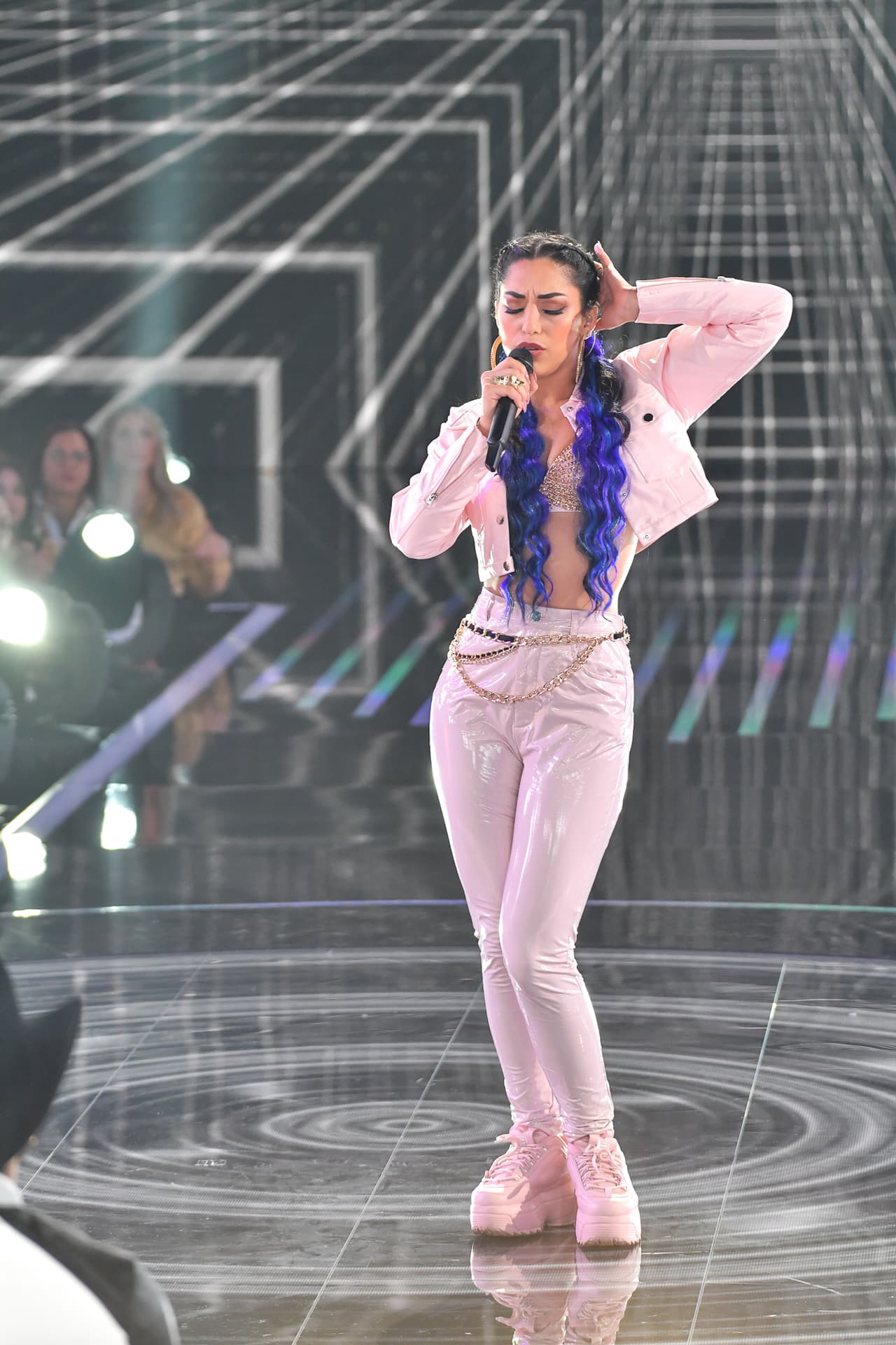 A ella le tocó ofrecer un performance al ritmo de 'Taki Taki' de DJ Snake ft. Selena Gomez, Ozuna & Cardi B